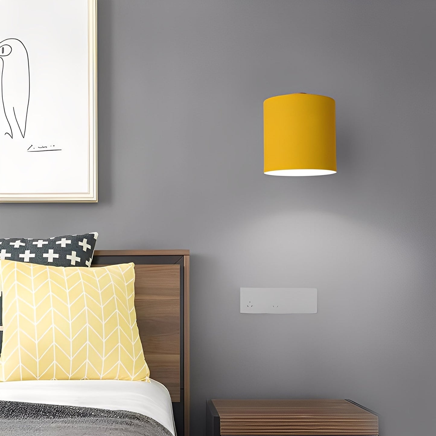 Aurora – Lampe Murale de Salon Nordique