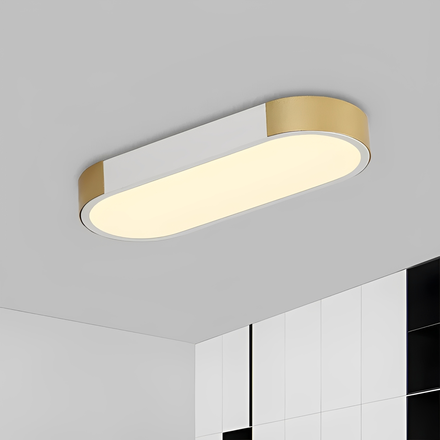 Rogie – Plafonnier Moderne en Fer