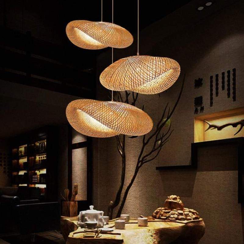 Satori – Lampe de plafond en bambou