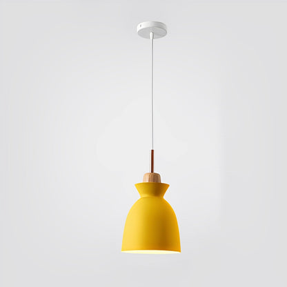 Mateo – Lustre en bois industriel