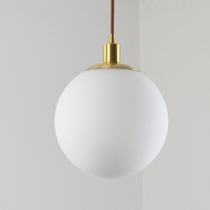 Toshi – Lustre en verre nordique en forme de sphère