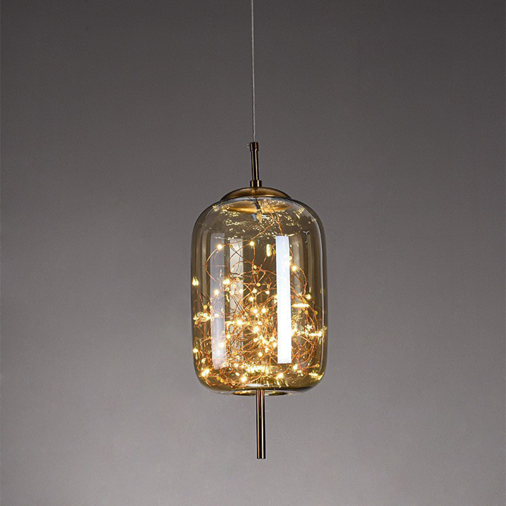 Rio – Suspension en verre moderne