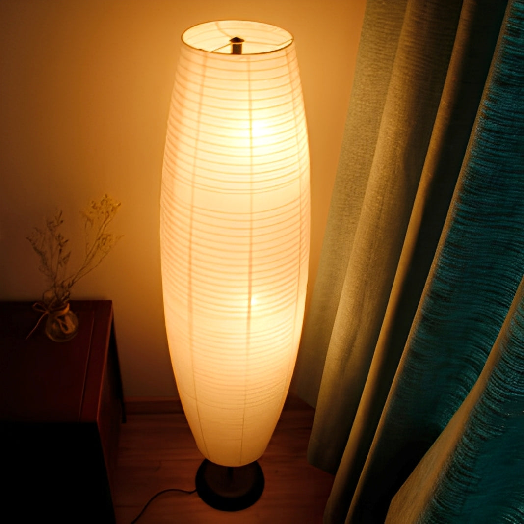 Elina – Lampe de sol en papier de riz nordique