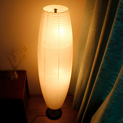 Elina – Lampe de sol en papier de riz nordique