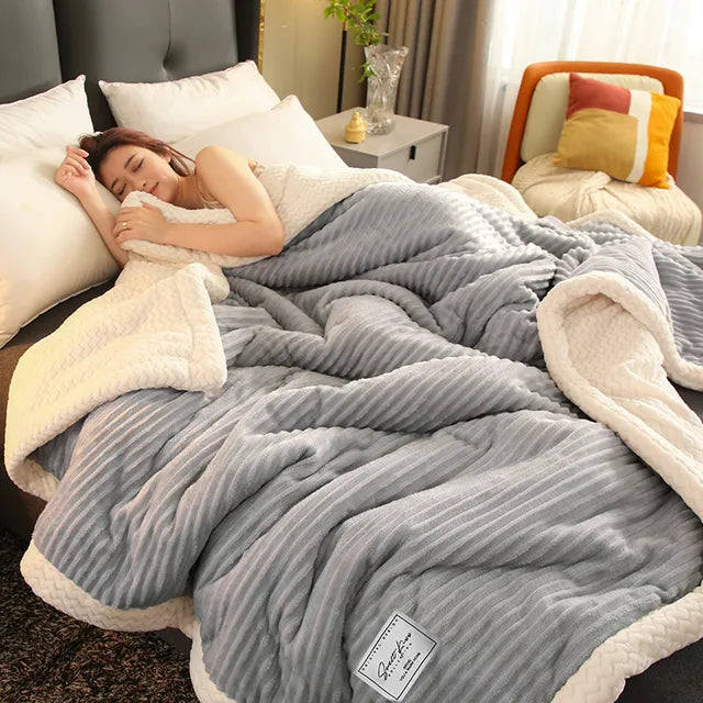 Benny – Couverture en flanelle multifonctionnelle