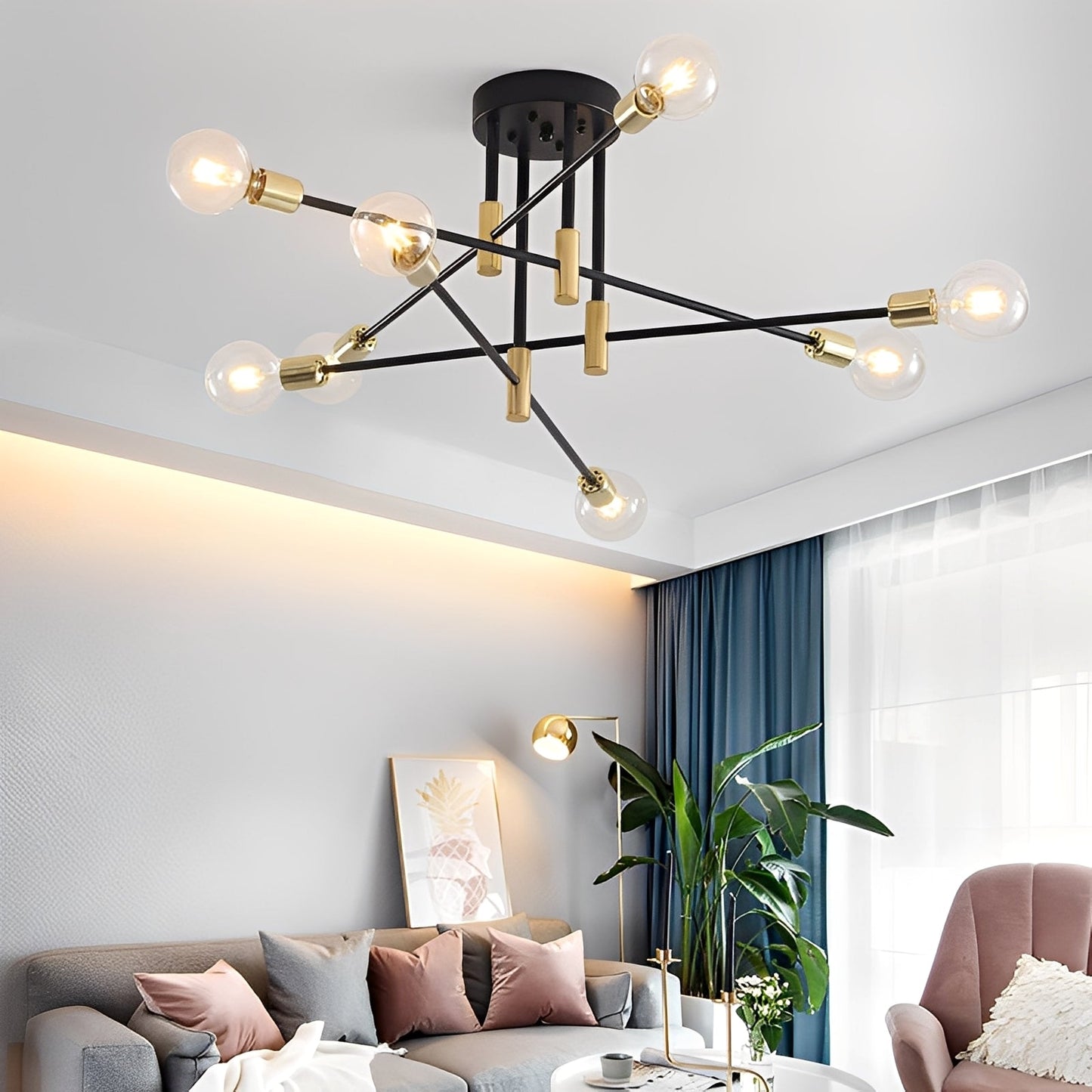Leon – Lampe Personnalisée en Fer Forgé