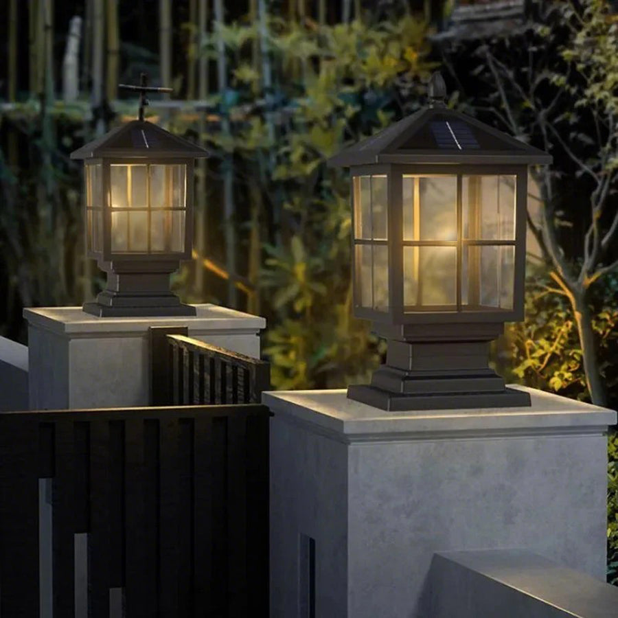 Kaori – Lampe Pilier Solaire Classique