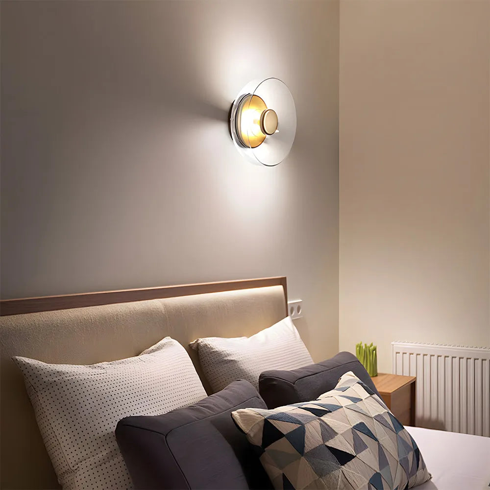 Fred – Lampe Murale en Verre Industrielle