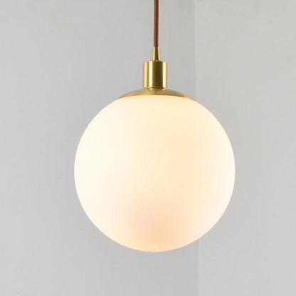 Toshi – Lustre en verre nordique en forme de sphère