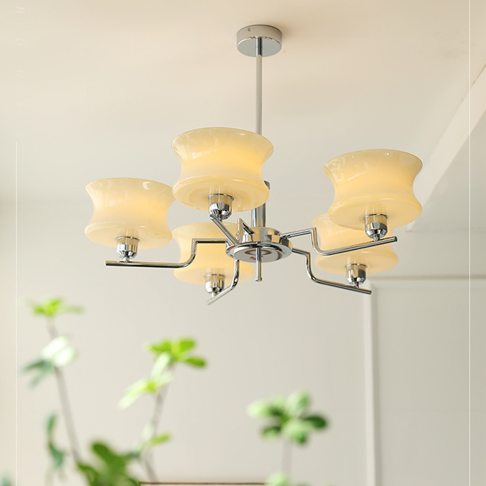 Belue – Lustre moderne en laiton et en verre