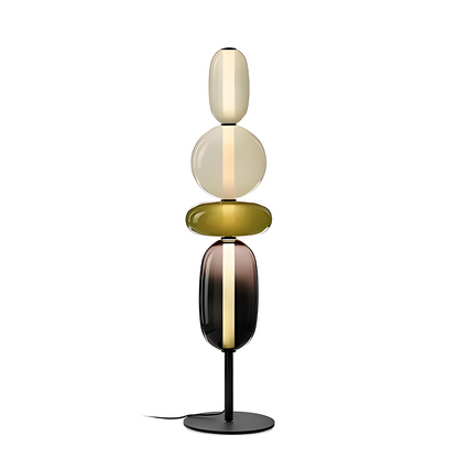 PrismGlow – Lampe en verre colorée avec jeux de lumière fascinants