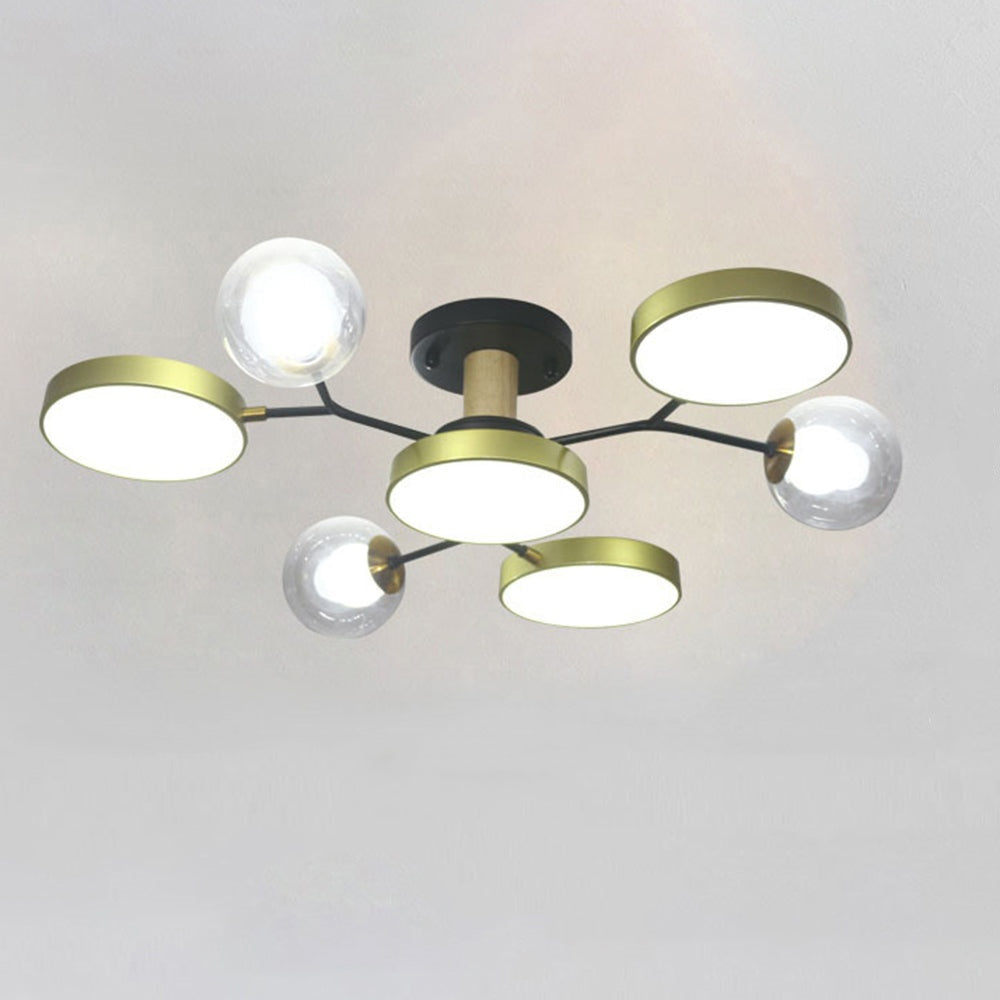 Darren – Lampe de plafond LED en design Branch
