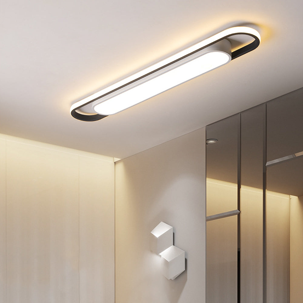 Elvin – Lampe de plafond LED rectangulaire
