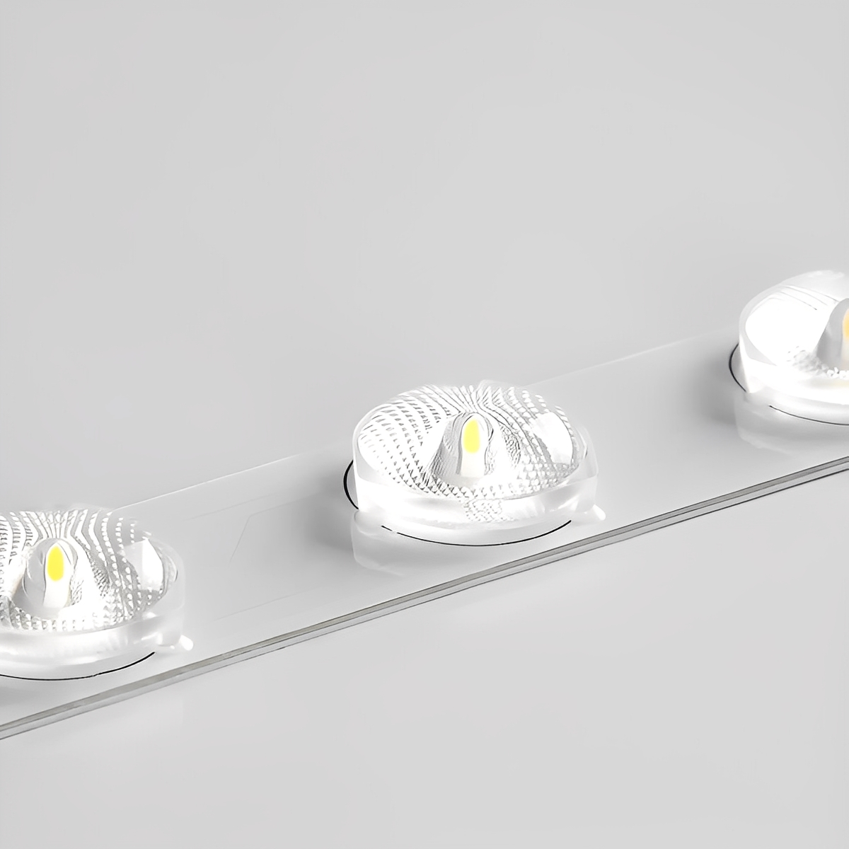 Draco – Lampe de plafond LED ovale en acrylique stylisée