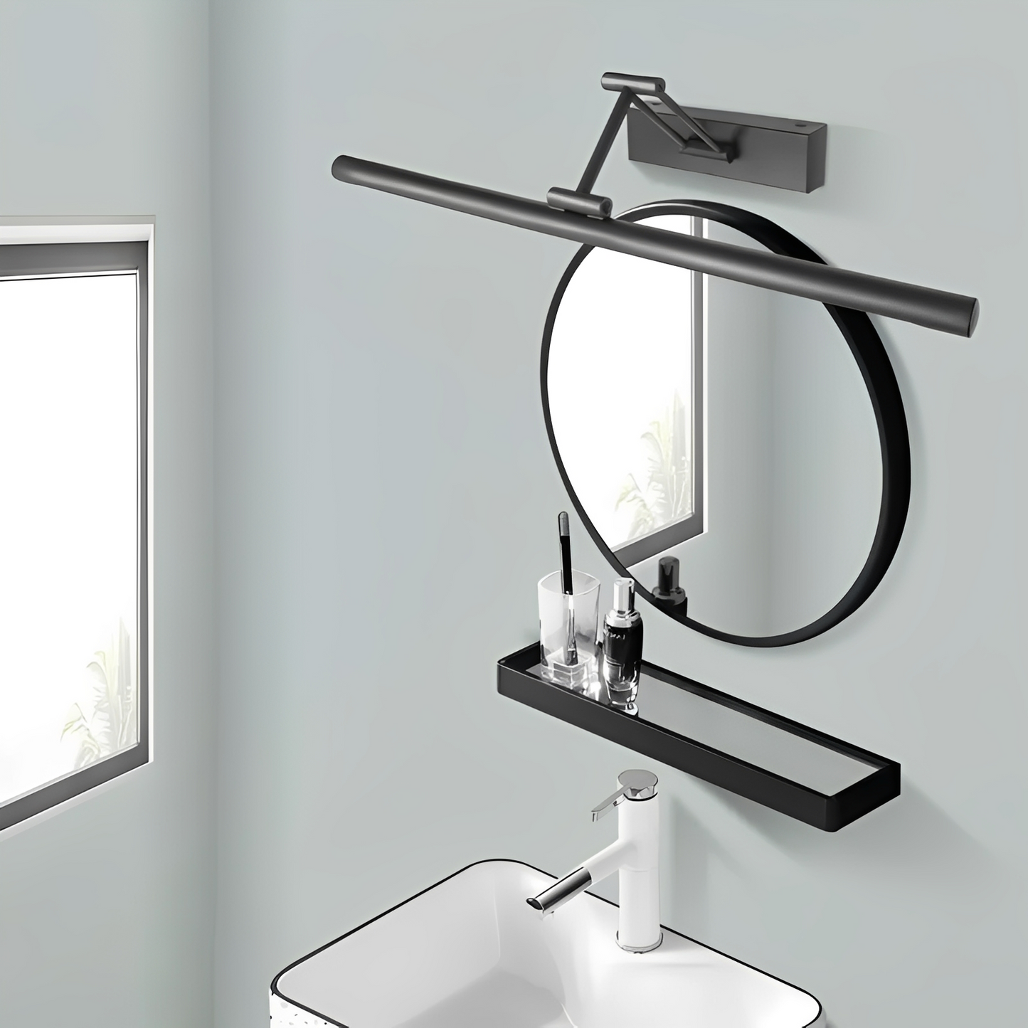 Marky – Lampe miroir LED avec induction corporelle