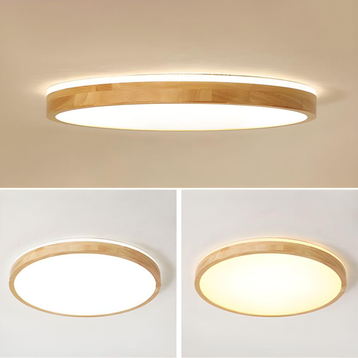 Leah – Plafonnier avec source lumineuse LED et gradation