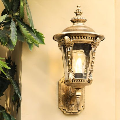 Vetro – Applique murale extérieure vintage en verre