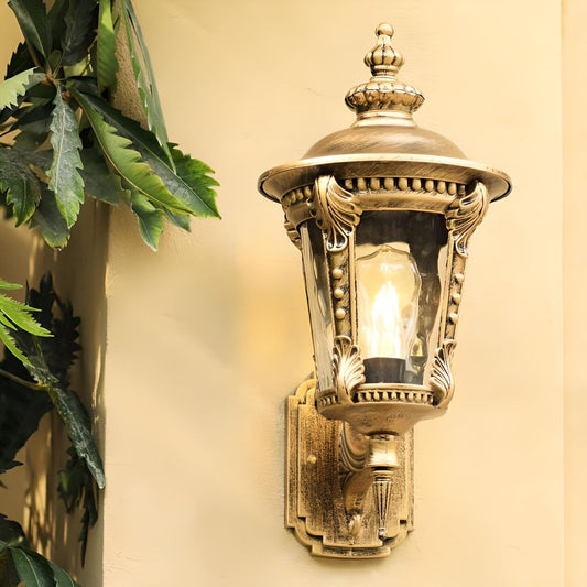 Vetro – Applique murale extérieure vintage en verre