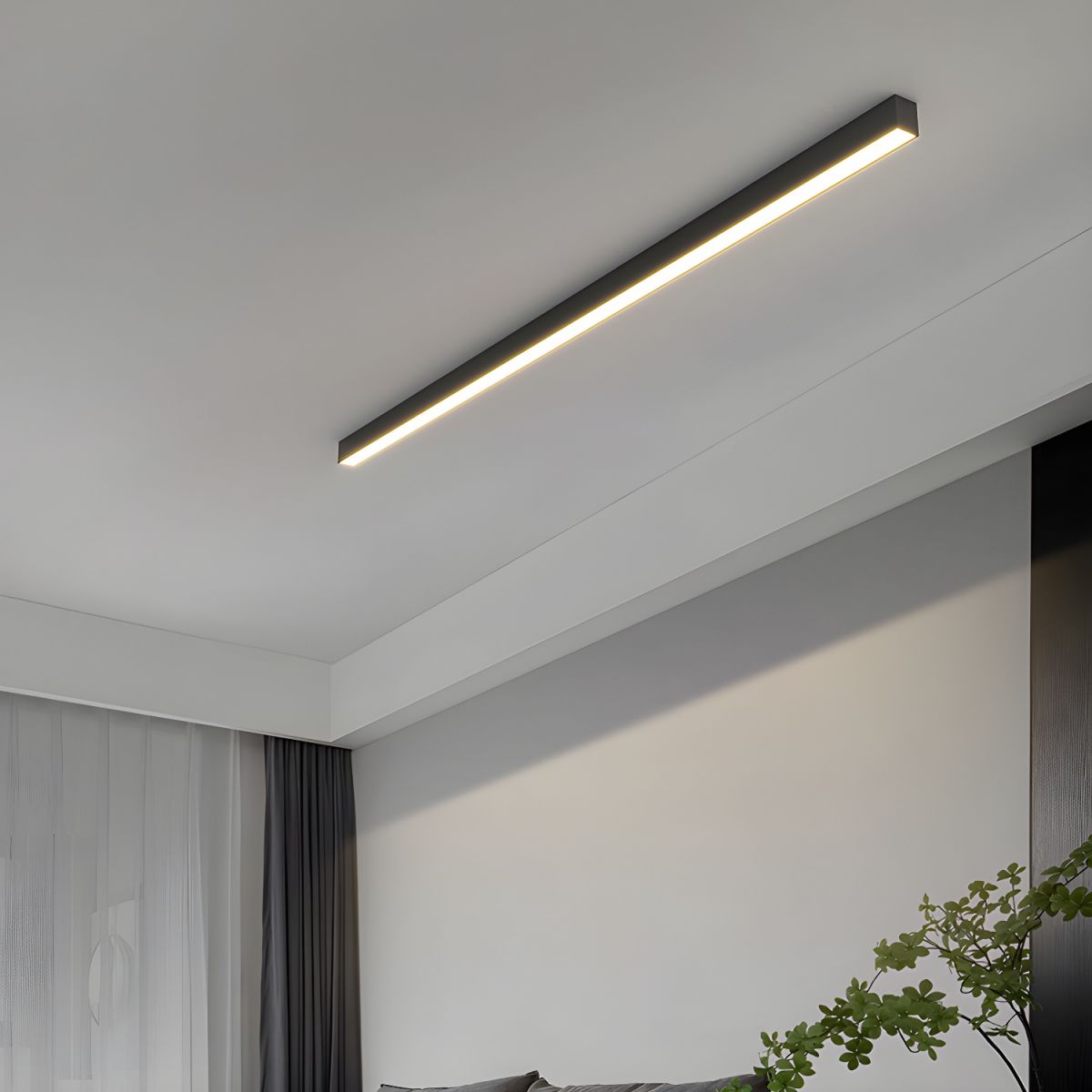 Robi – Lampe de Plafond LED Longue