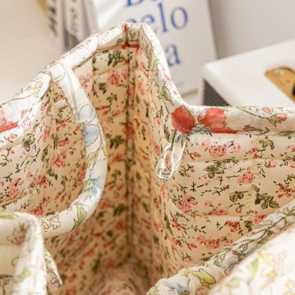 Yela – Panier en toile rustique