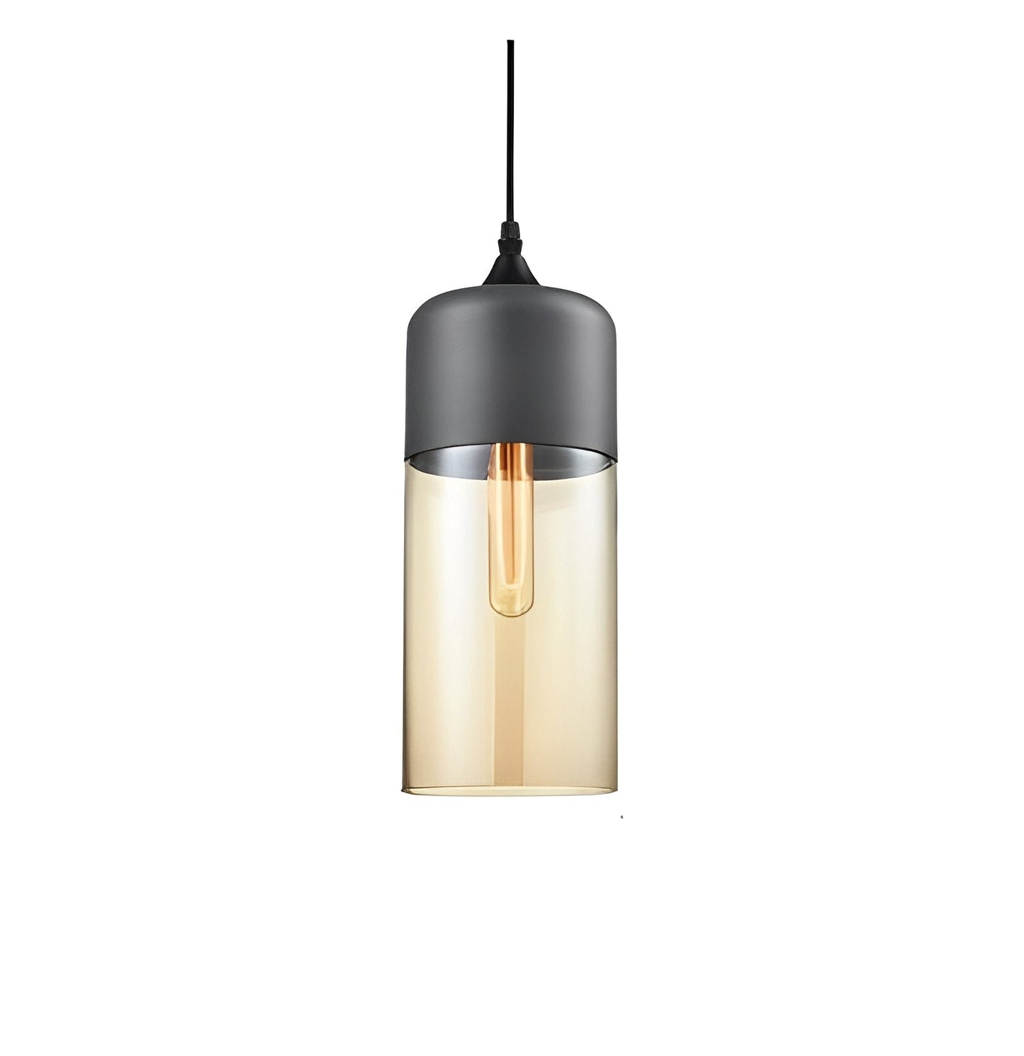 Amira – Lustre en verre industriel