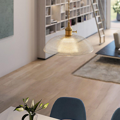 Jayela – Suspension en verre vintage
