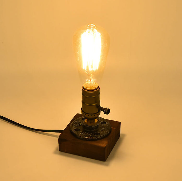 Coralie – Lampe de table rétro en fer
