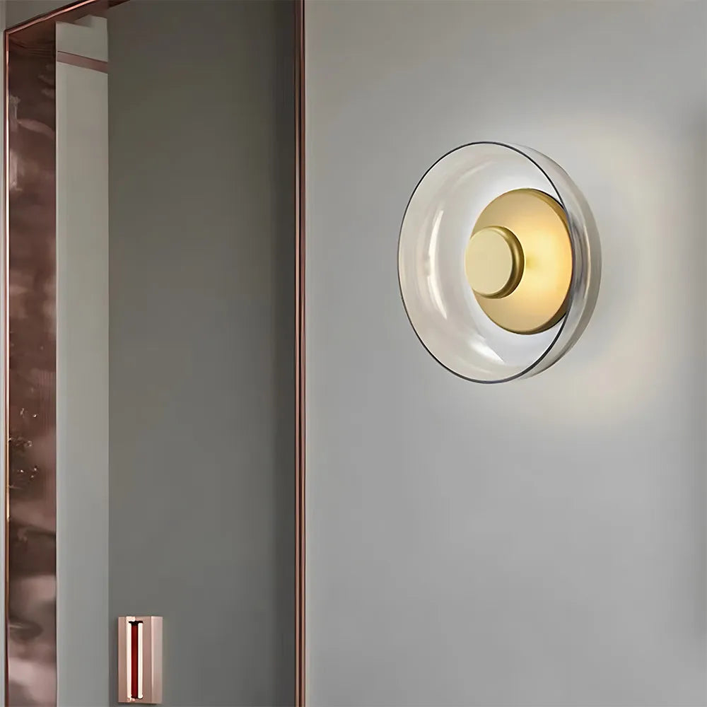 Fred – Lampe Murale en Verre Industrielle