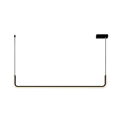 Analyn – Plafonnier LED minimaliste avec abat-jours en métal