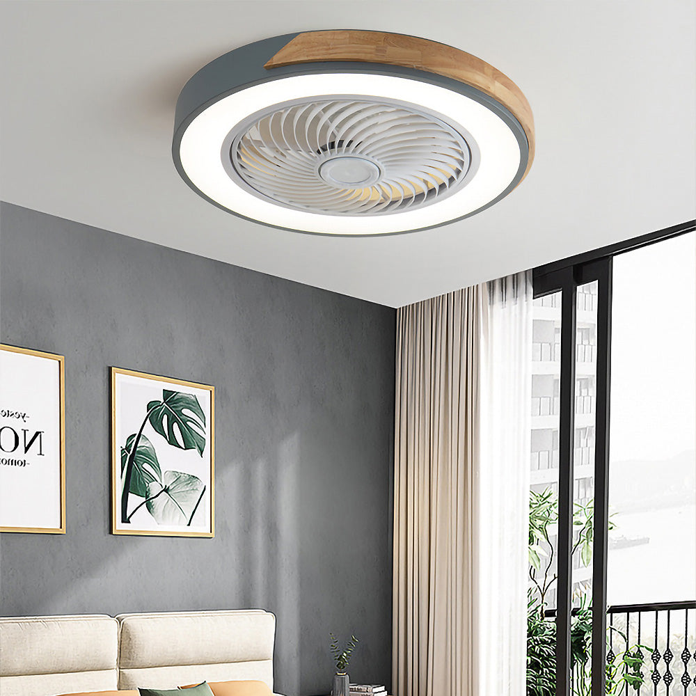 Aeron – Rotative Lampe Ventilateur de Plafond