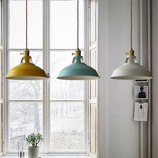 Rona – Petit Lustre en Fer Rétro