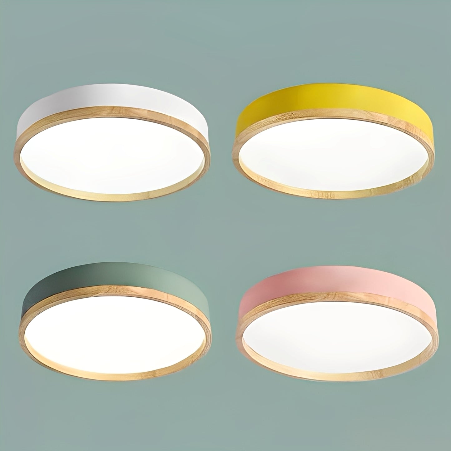 Chiara – Ronde Acrylique Plafonnier