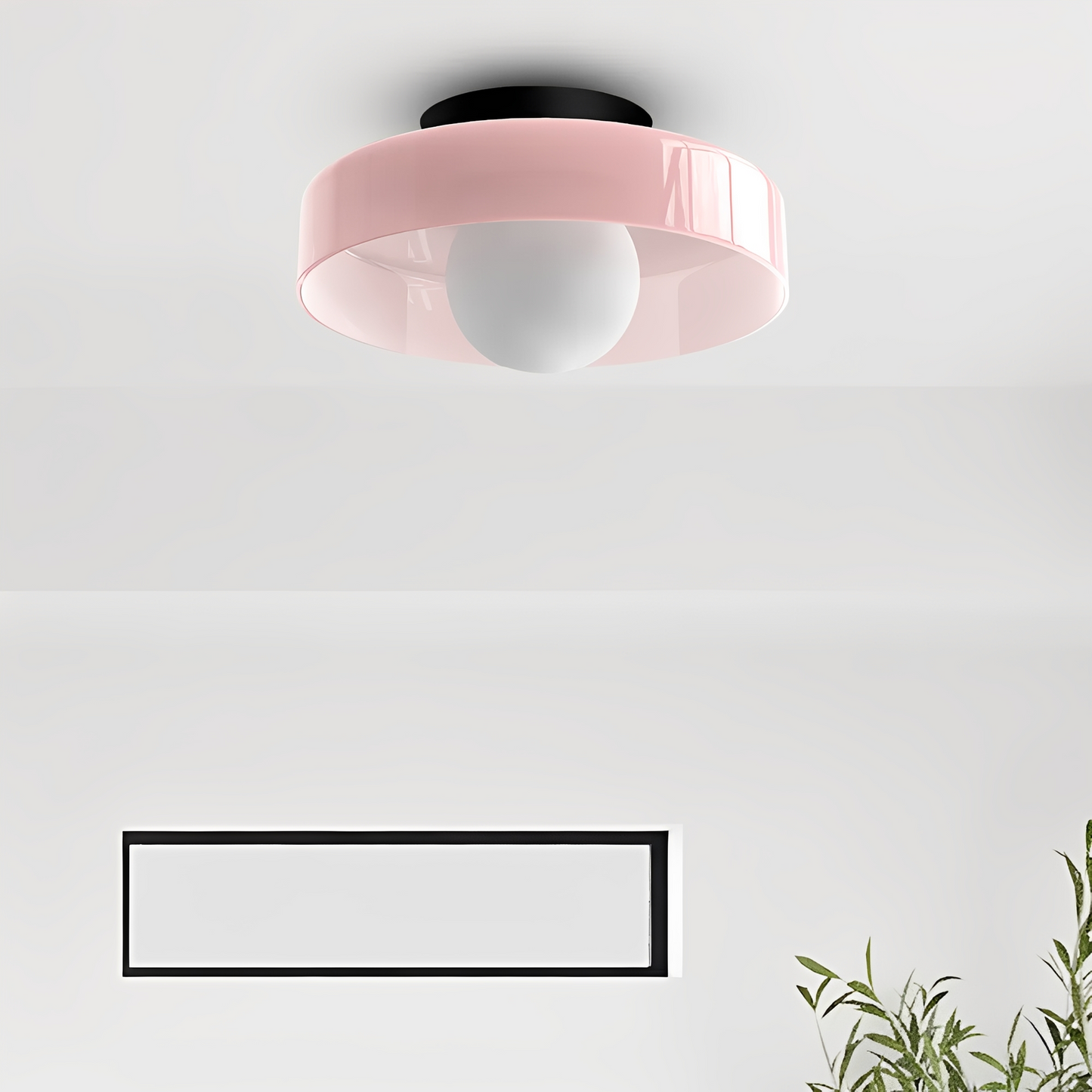 Maku – Moderne Simple Plafonnier en Verre
