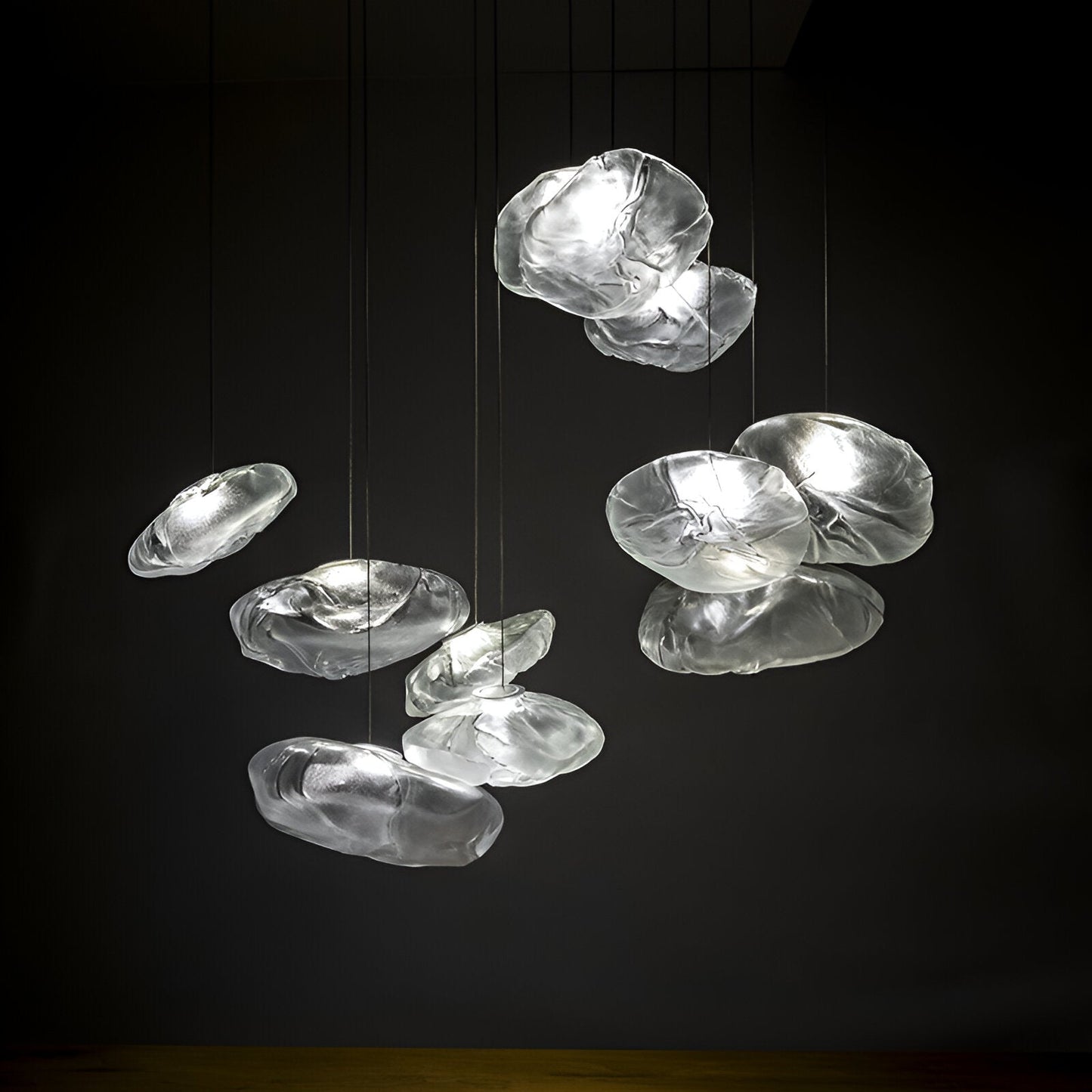 Dorian – Élégante Suspension en Verre LED