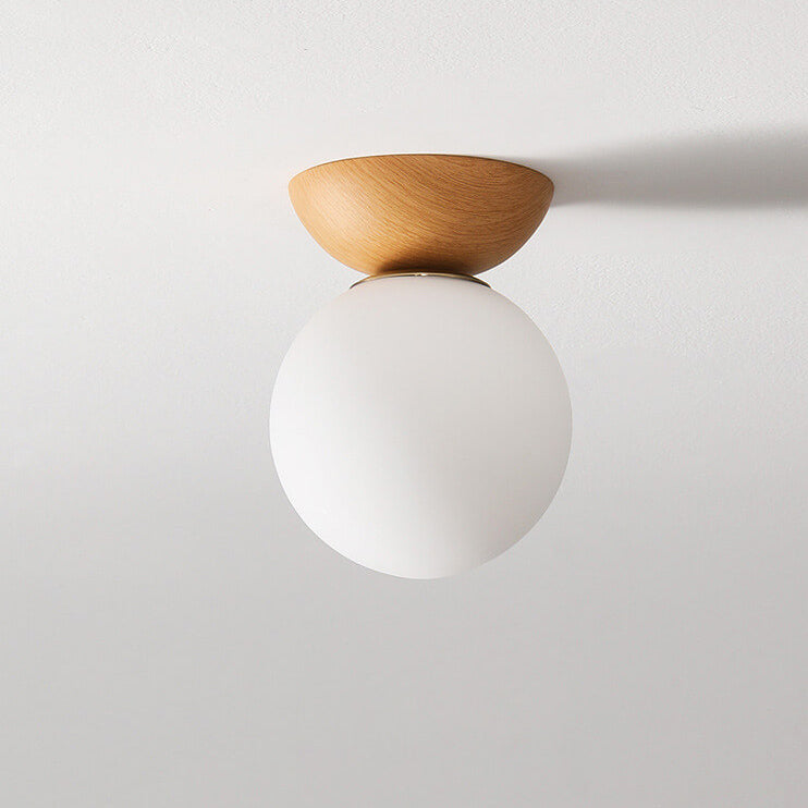 Nivara – Moderne Plafonnier en Bois