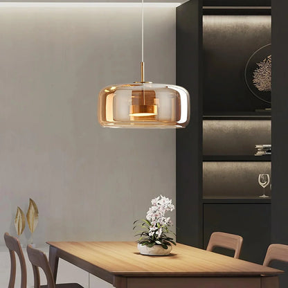 Viora – Lampe en verre moderne