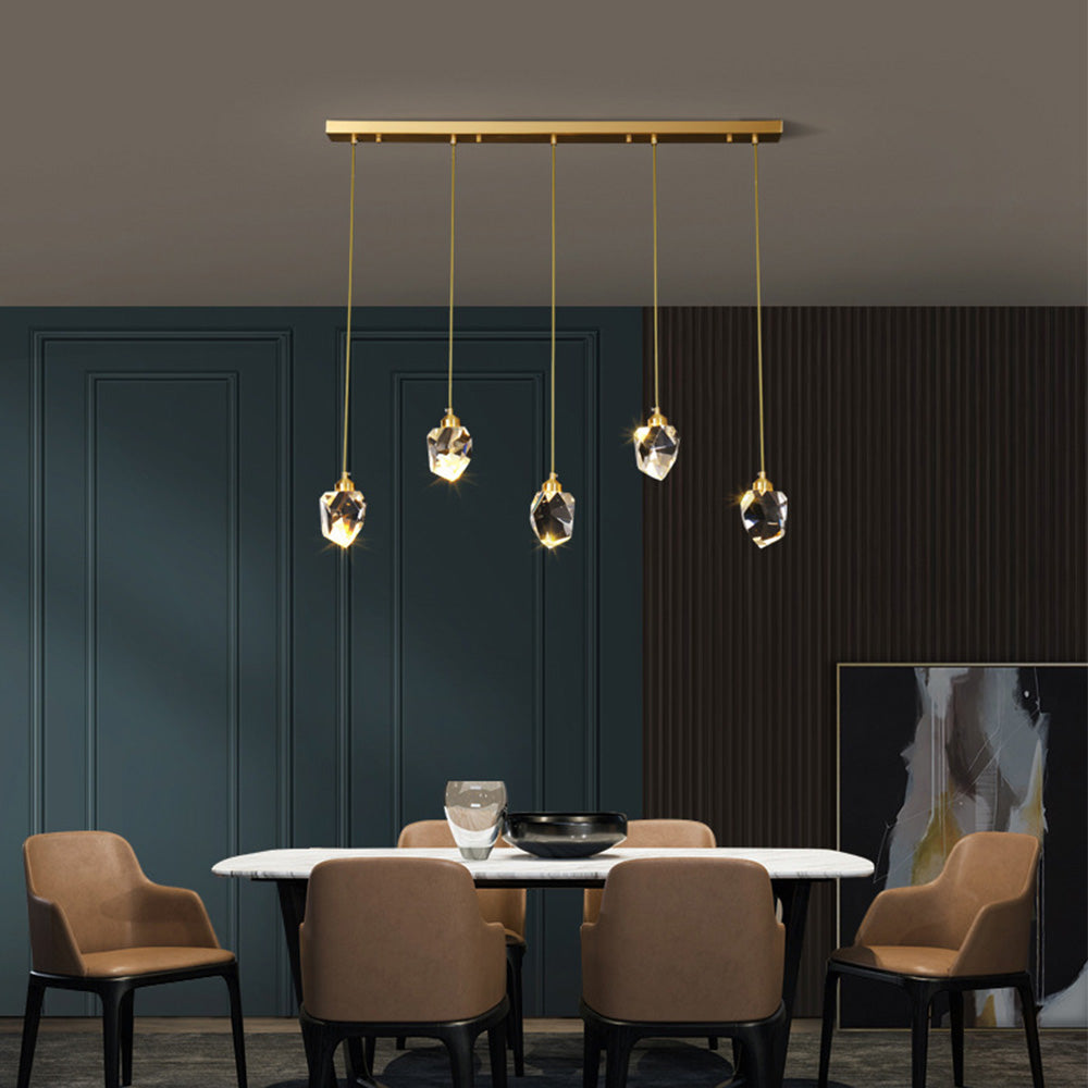 Alberia – Lustre en cristal nordique