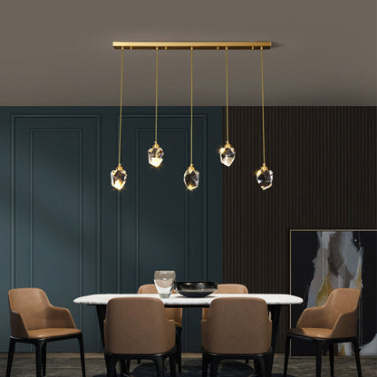 Alberia – Lustre en cristal nordique