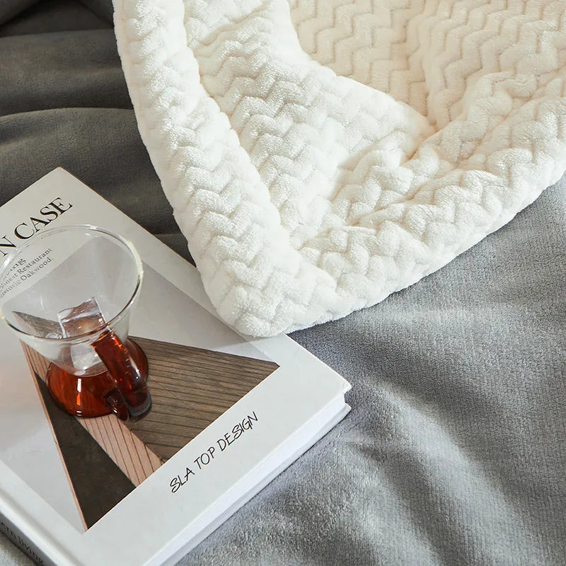 Benny – Couverture en flanelle multifonctionnelle