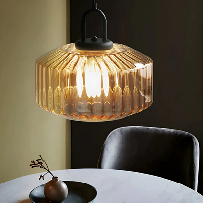 Vireon – Lampe suspendue en verre coloré de haute qualité