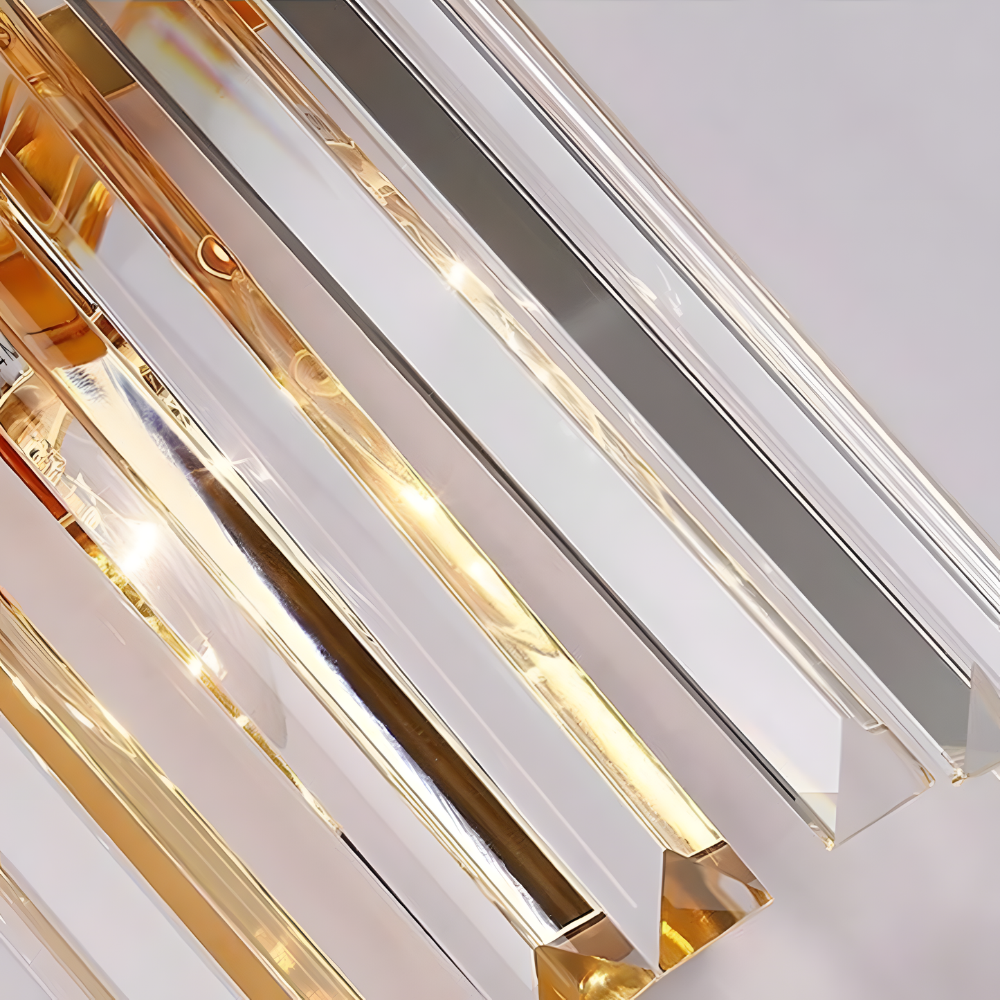 Rafael – Lampe murale contemporaine en acier inoxydable
