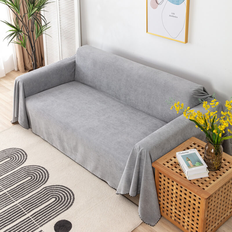 Mira – Solide Cord-Couverture de Protection pour Canapé en Cuir