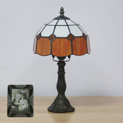 Seraphina – Lampe de table en verre Tiffany vintage