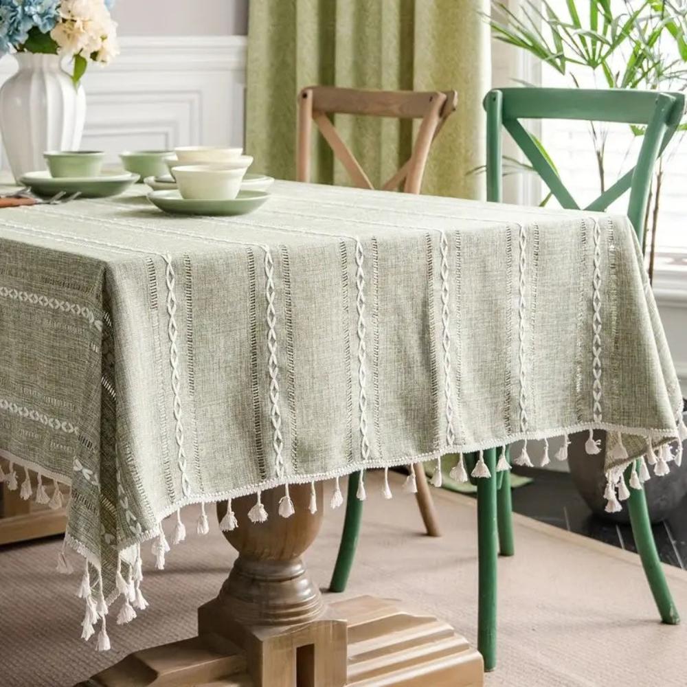 Bailey – Nappe élégante en coton-lin