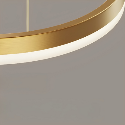 Ambrose – Lustre à anneaux LED moderne