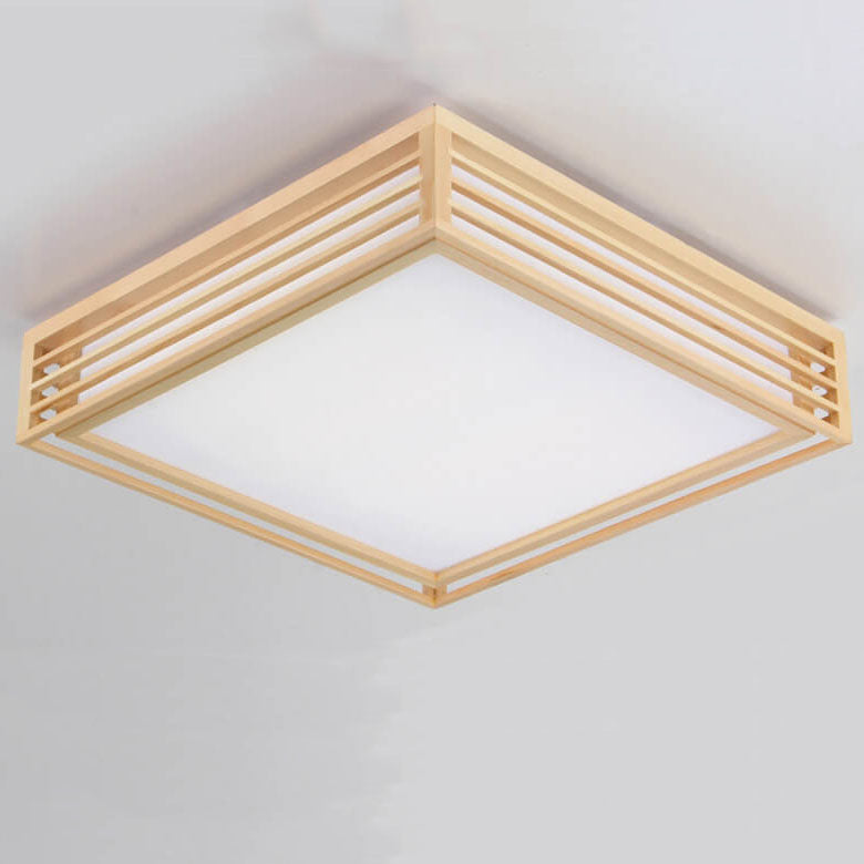 Leona – Plafonnier en bois massif