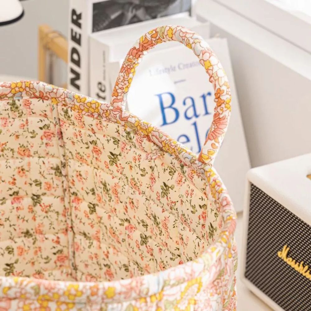 Yela – Panier en toile rustique