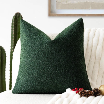 Mira – Douces Housses de Coussin Bouclé