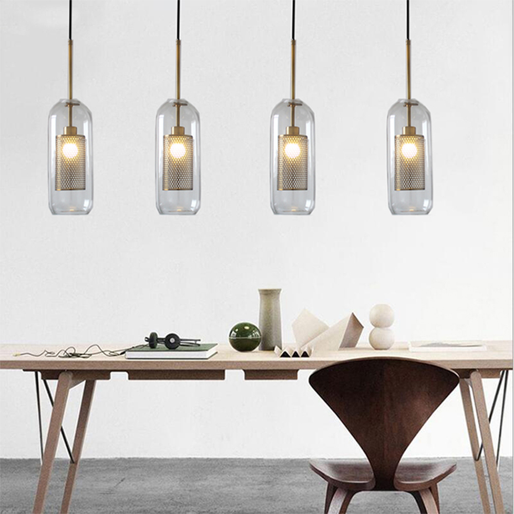 Rihan – Lustre en verre minimaliste