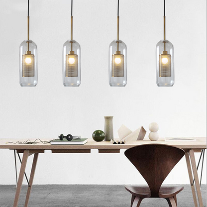 Rihan – Lustre en verre minimaliste